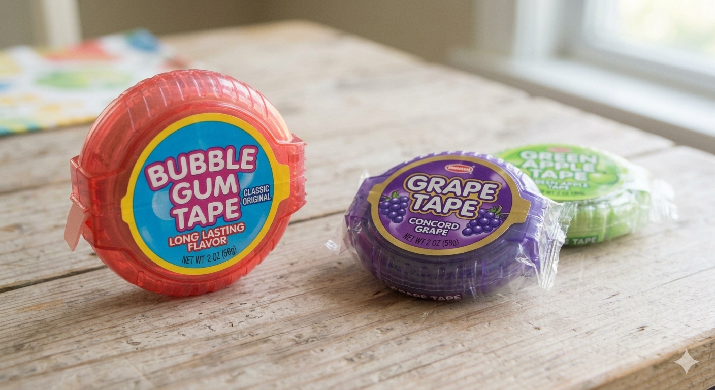 Bubble Tape Gum 