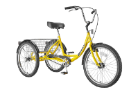 Husky T-124C Industrial Tricycle W/Basket