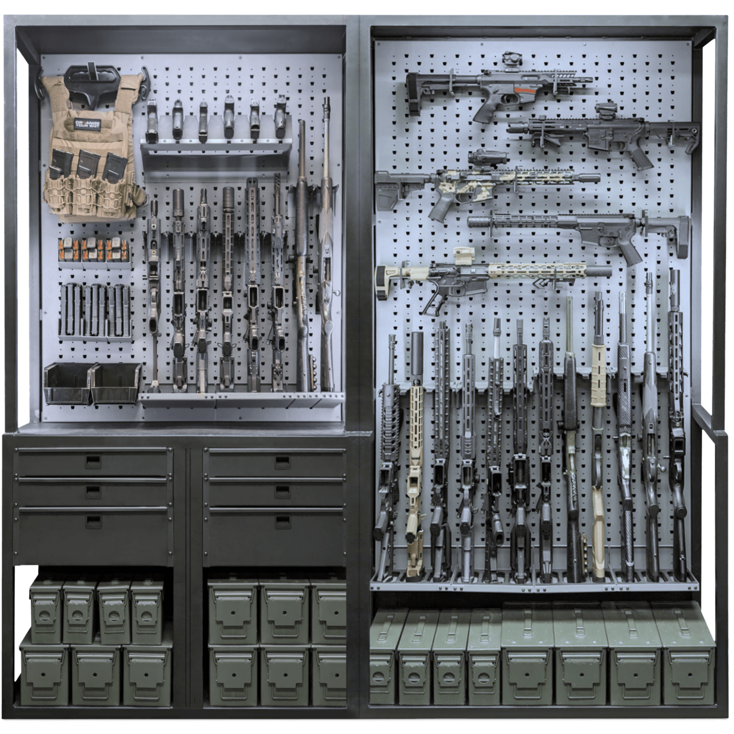 Ultimate Weapon Stand UWS-84.44.18-2.4 Ultimate Weapon Stand UWS-84.44.18-2.4 - Gallow Technologies